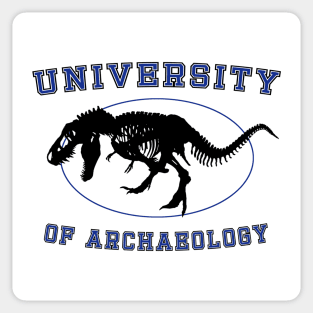 University of Archaeology - Tyrannosaurus Rex Dinosaur Fossil Sticker